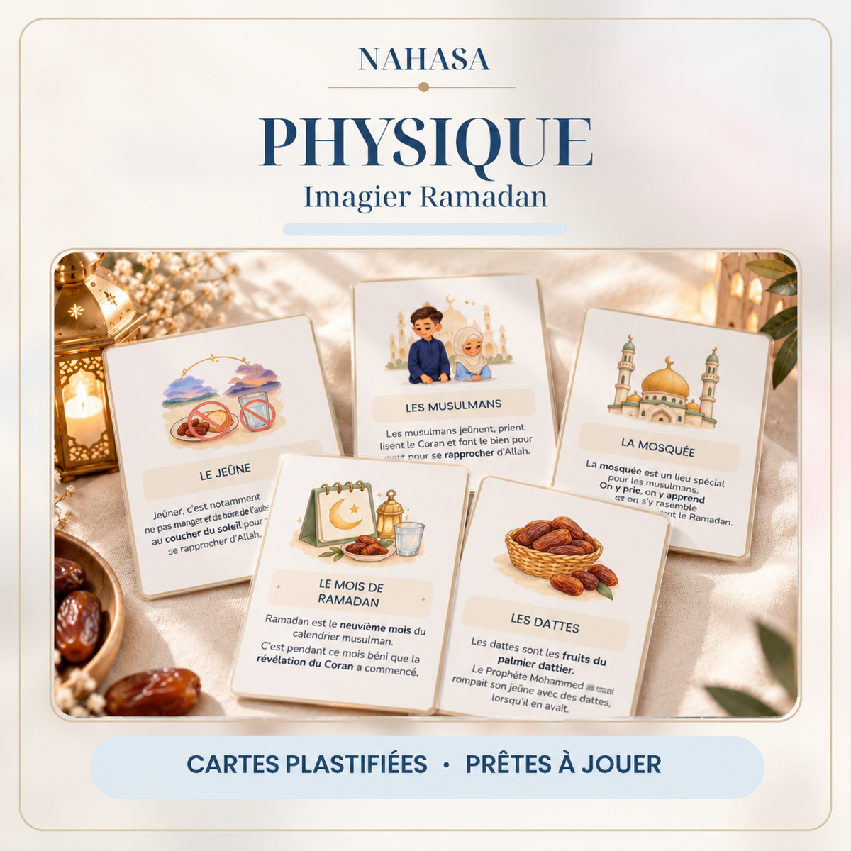 Imagier Ramadan – 40 cartes pour découvrir l’islam