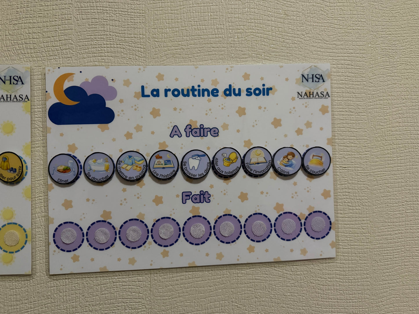 🌞🌙 Tableaux de routines – Structurer le matin et le soir