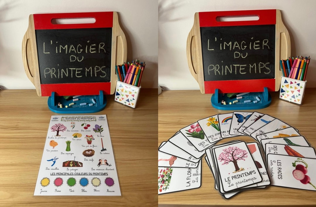 🌸 Pack imagier – Le printemps