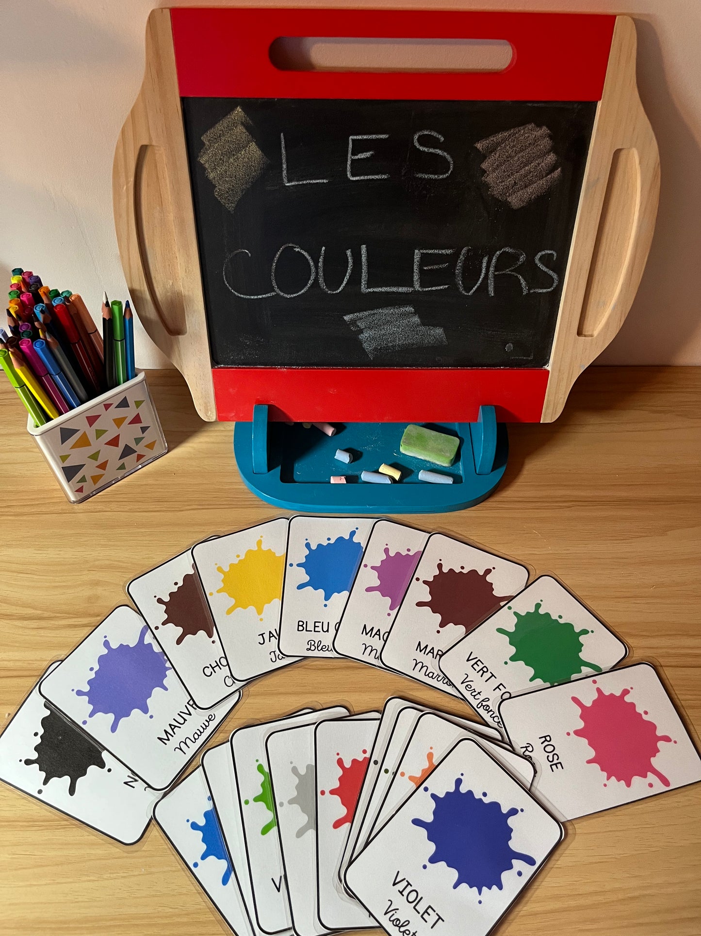 Color picture cards