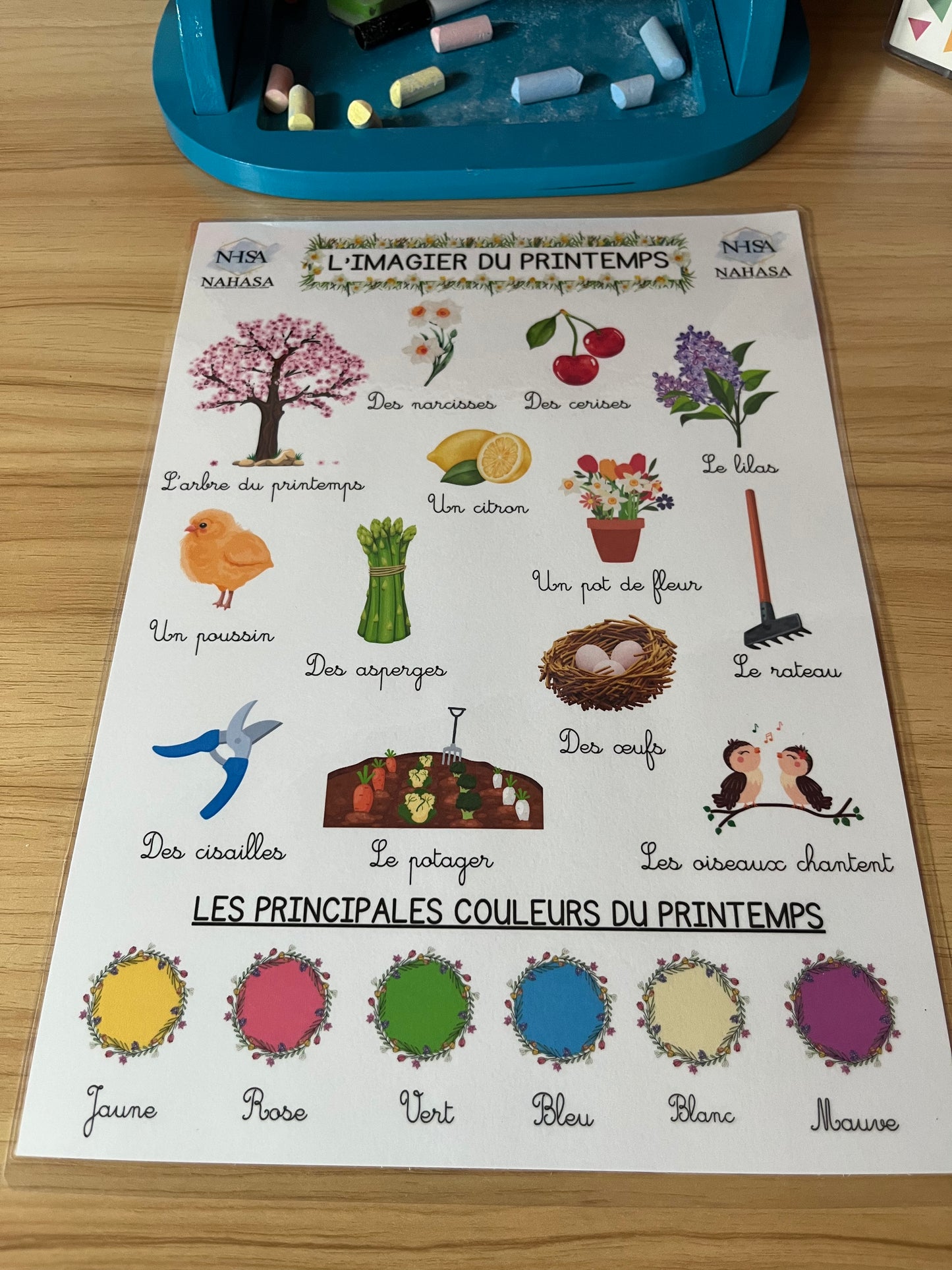 🌸 Affiche – Le printemps