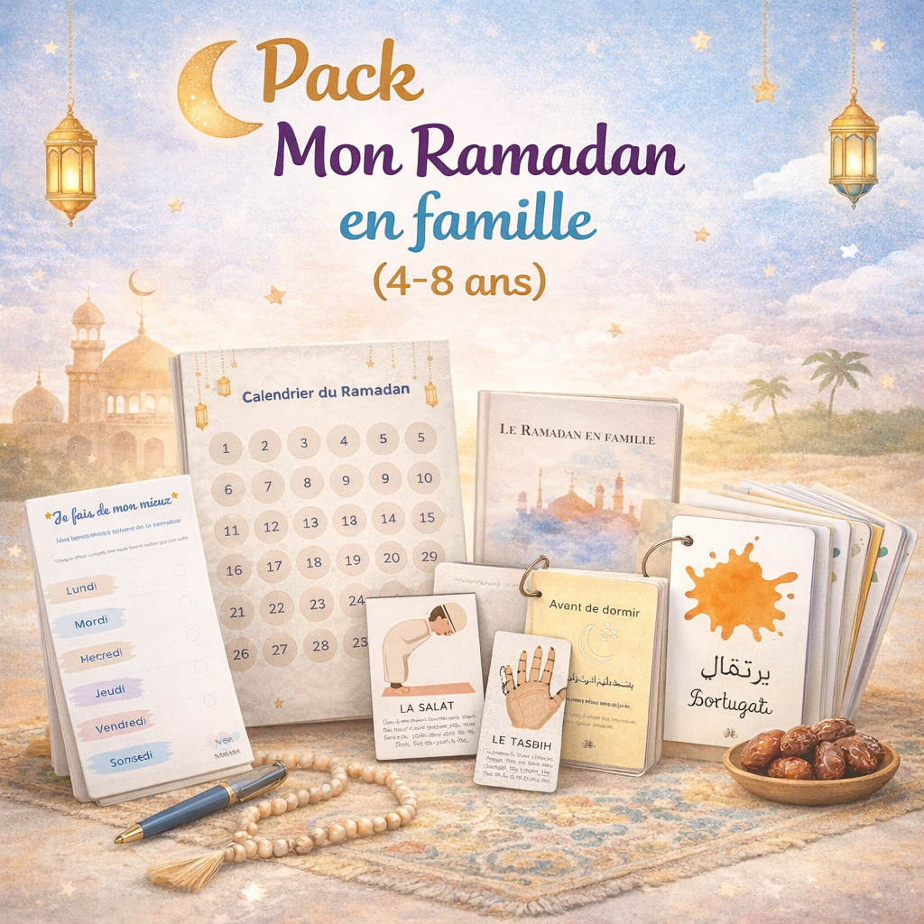 🌙 Pack Mon Ramadan en famille (4-8 ans)