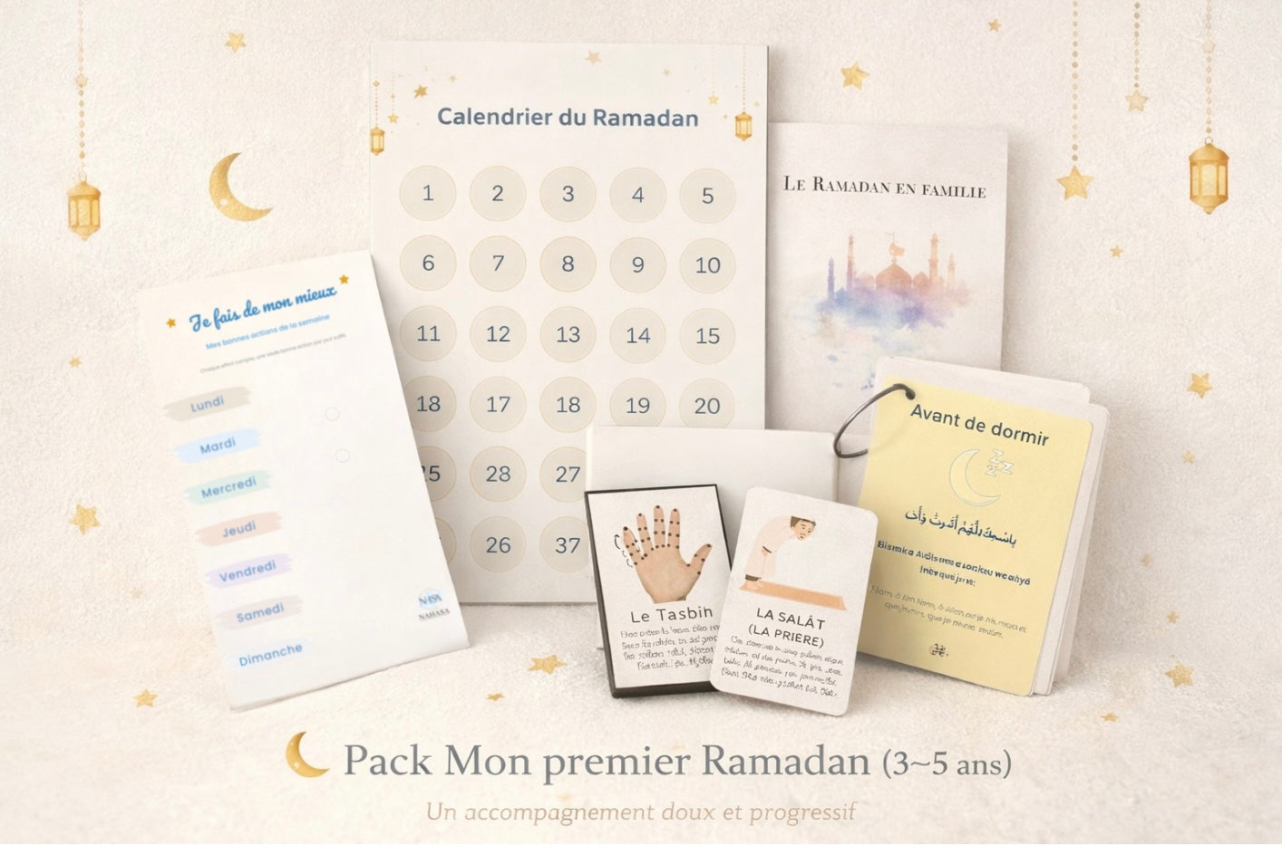 đ Pack mon premier Ramadan (3â5 ans)