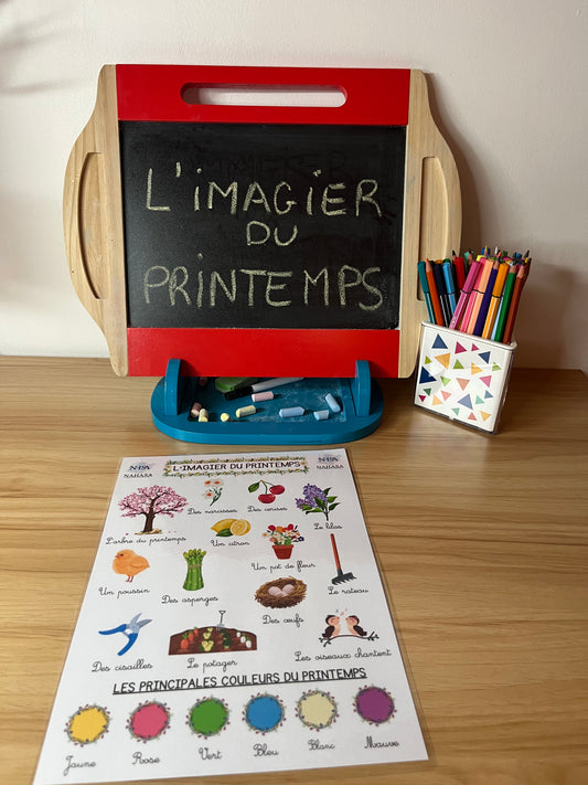 🌸 Affiche – Le printemps