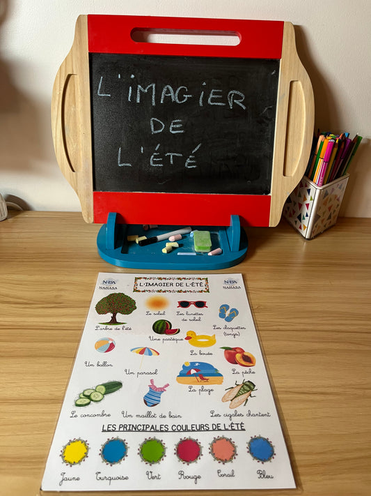 ☀️ Pack imagier – L'été