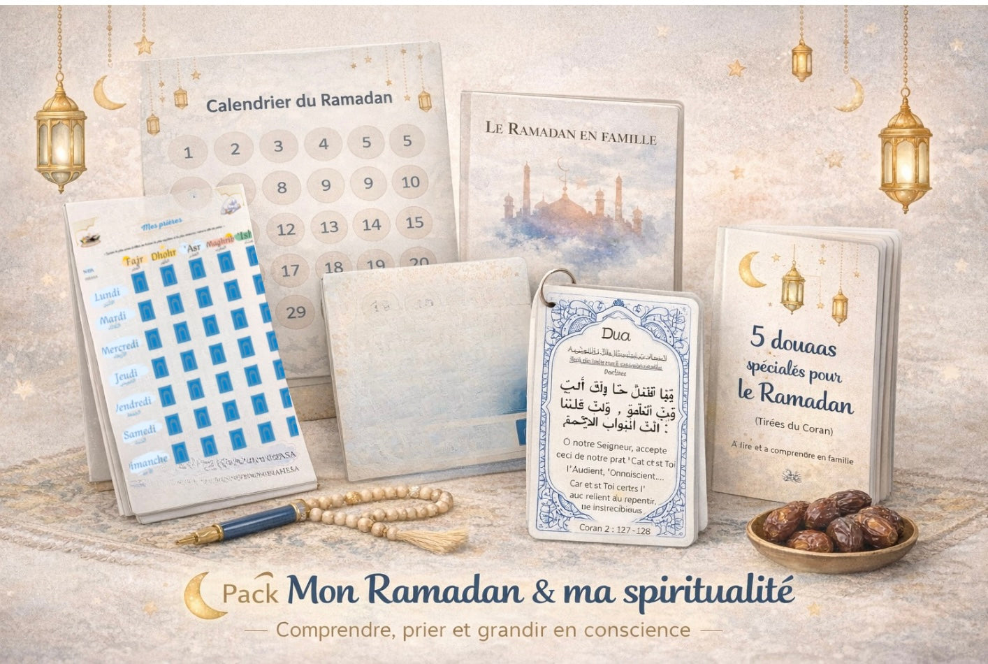 🌙 Pack Mon Ramadan & ma spiritualité (7–10 ans)